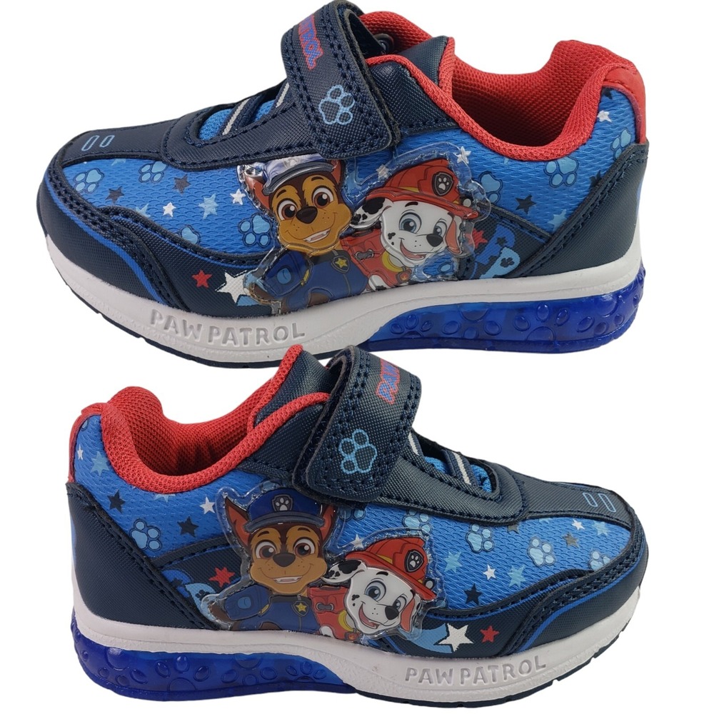 New Paw Patrol Toddler Boys' Slip-On Sneakers, Size 8, Blue, Multicolor (16 Cms)